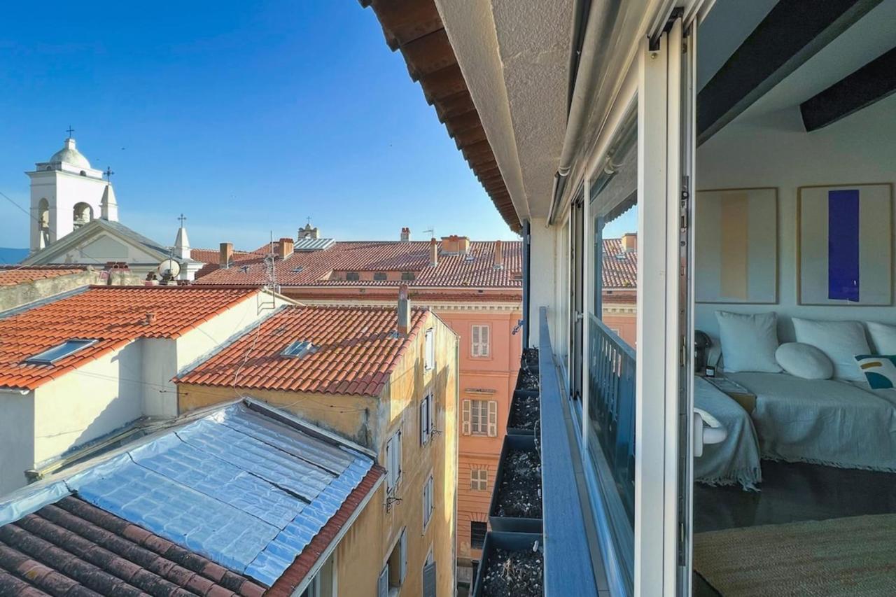 Grand Apt Au Coeur D'Ajaccio - Ac & 5Min Plage公寓 外观 照片