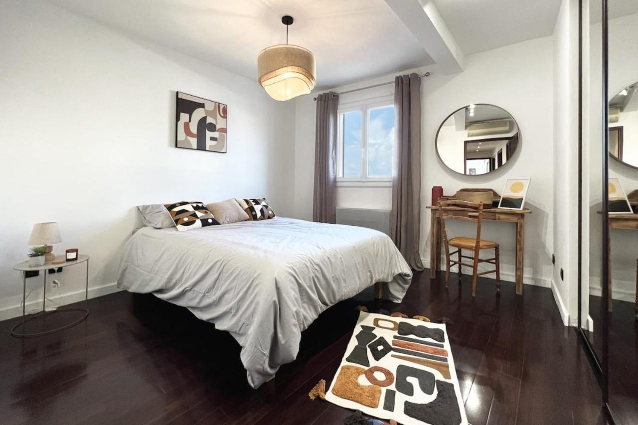 Grand Apt Au Coeur D'Ajaccio - Ac & 5Min Plage公寓 外观 照片