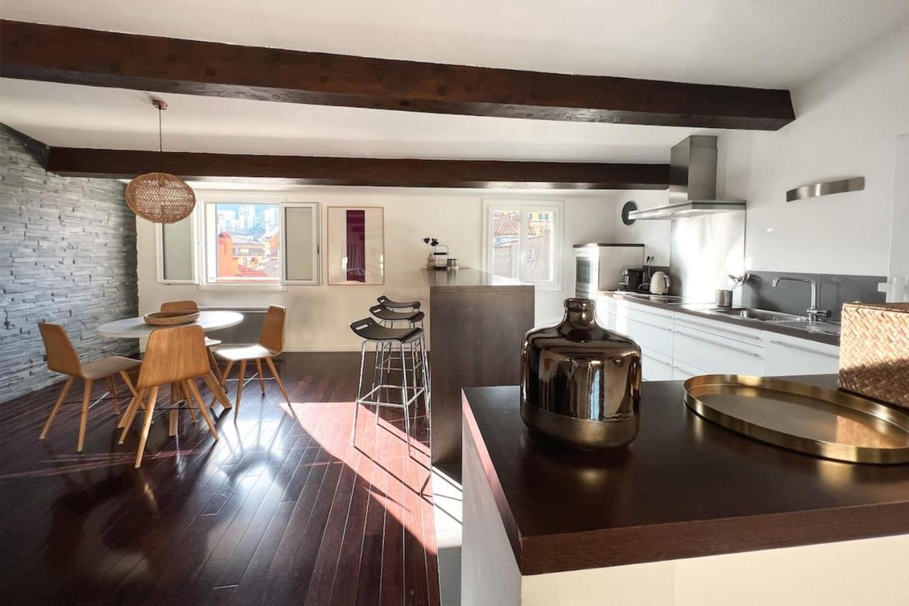 Grand Apt Au Coeur D'Ajaccio - Ac & 5Min Plage公寓 外观 照片